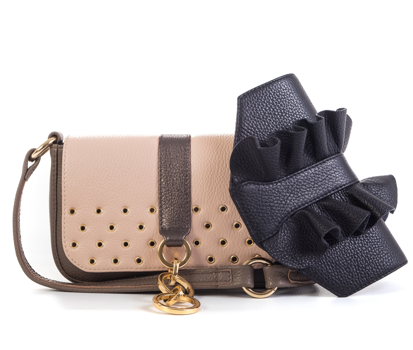 Pochette doppia patta Annachiara