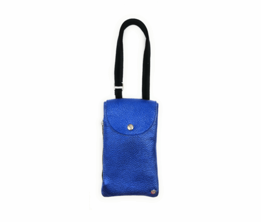 Porta cellulare a tracolla - Blu elettrico