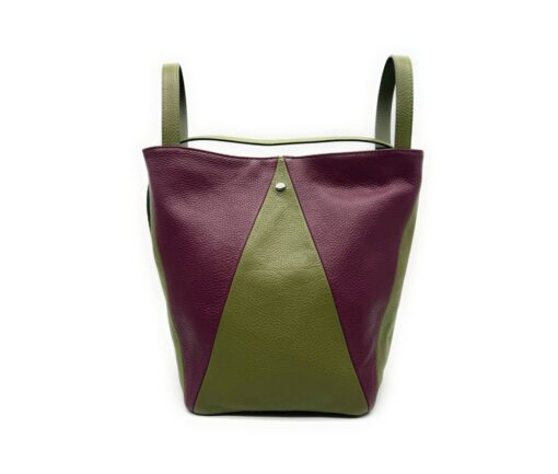 Secchiello Sfaccettato SMALL - Verde, viola