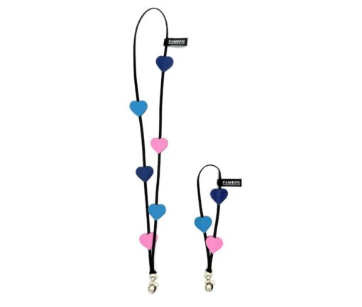 Set CORDINO per telefono cellulare Cuore - Vera pelle - Classic
